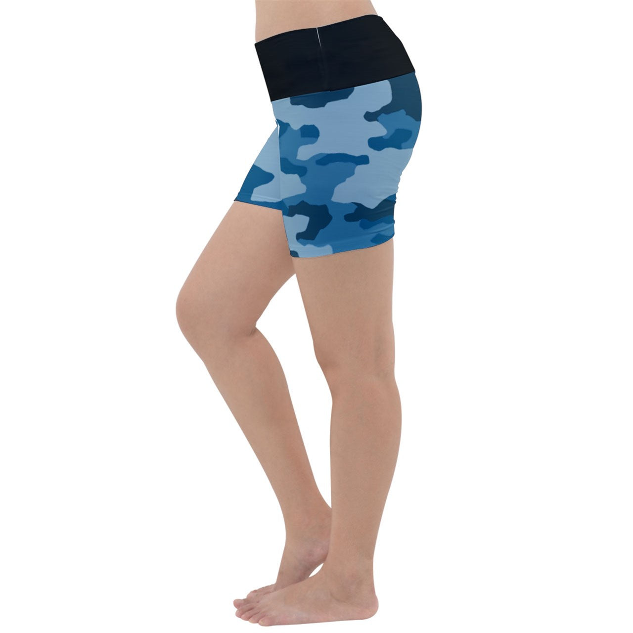 y2k Soldier Western Lightweight Velour Yoga Shorts