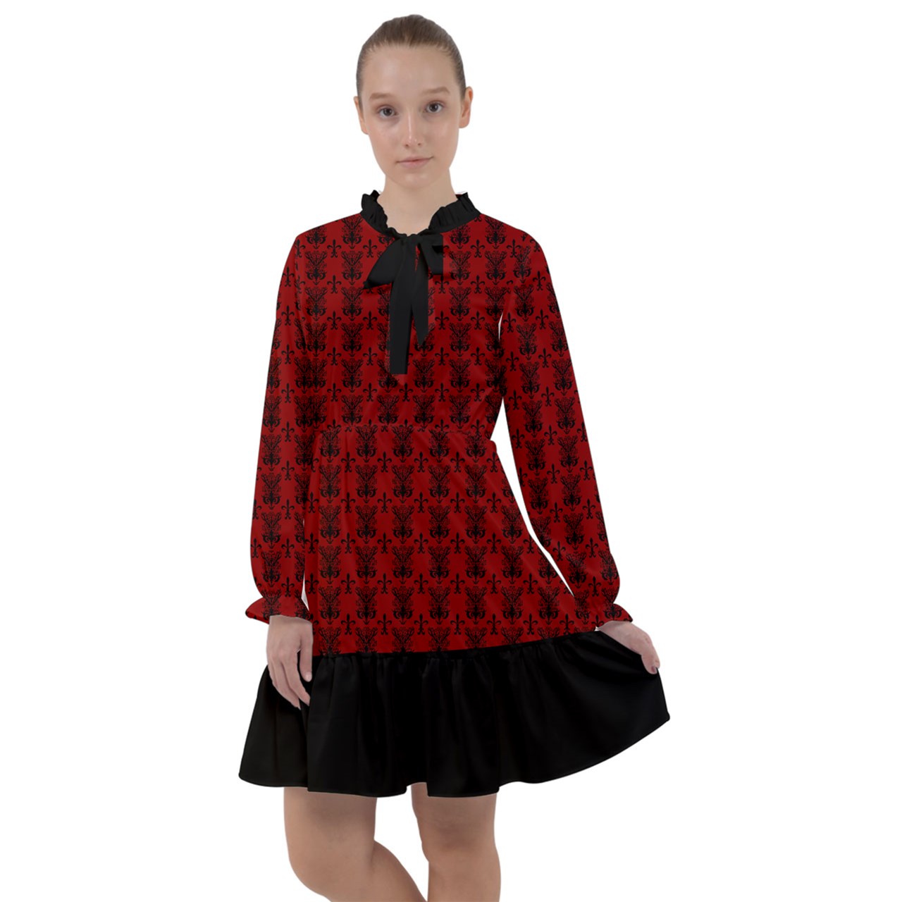 Vampweed All Frills Chiffon Dress