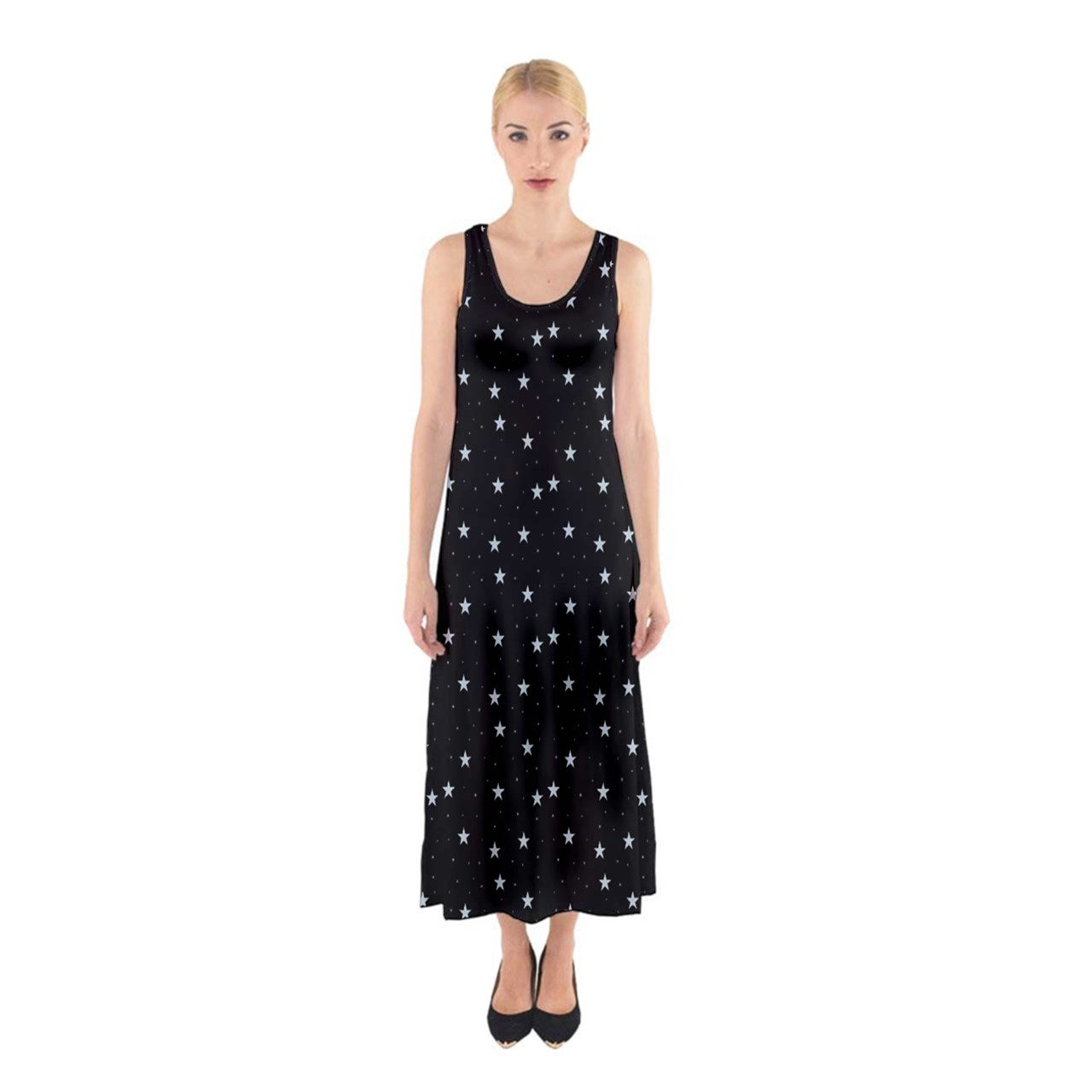 Clear Night Sleeveless Maxi Underdress