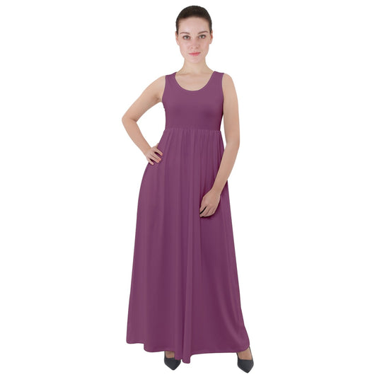 Pom Pom Parade Empire Waist Velour Maxi Underdress