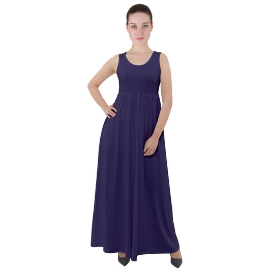 Twilight Empire Waist Velour Maxi Underdress