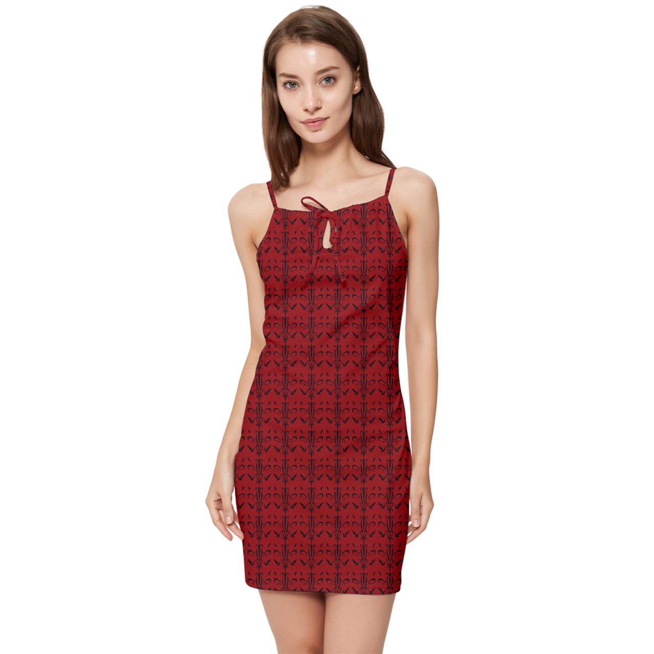 Vamplilly Summer Tie Front Dress