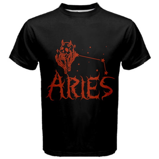 Aries Metal Zodiac Cotton Tee