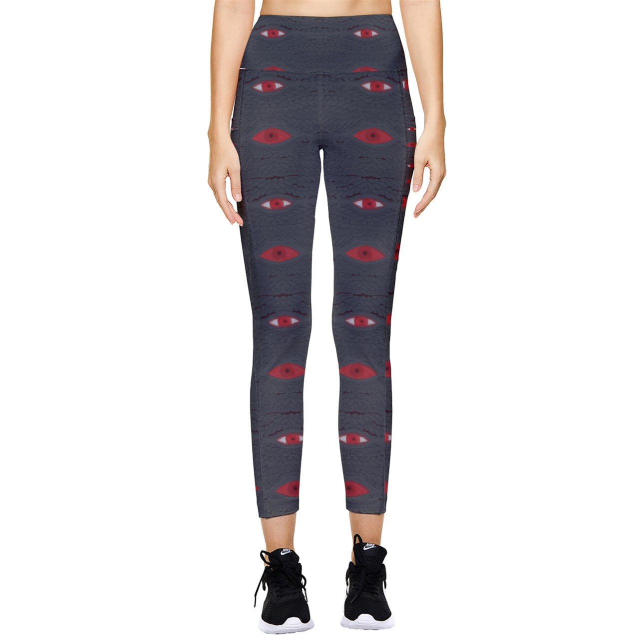 Tied Eyes Pocket Leggings