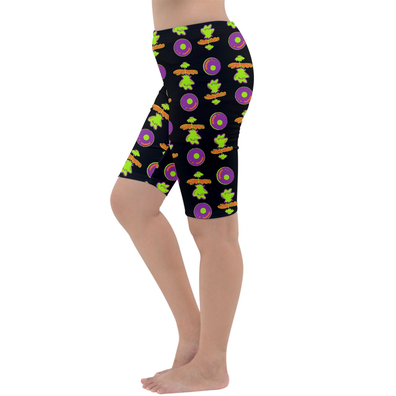 Spooky Flora Cropped Leggings