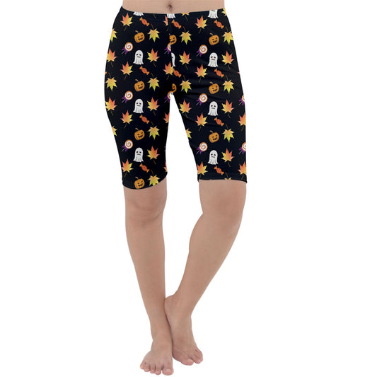 Jack-O Sweet Leaf Cropped Leggings