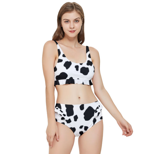 electric cowboi 2  Frilly Bikini Set