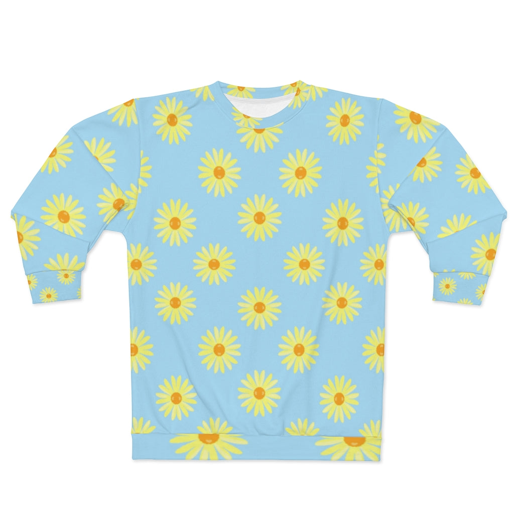sky sunshine flowers Unisex Sweatshirt