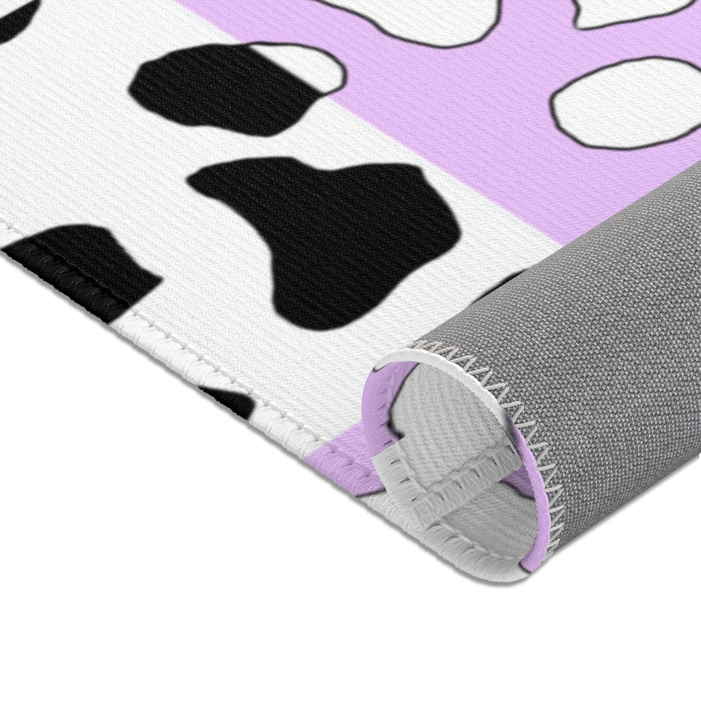 Cowboi Purple Area Rugs