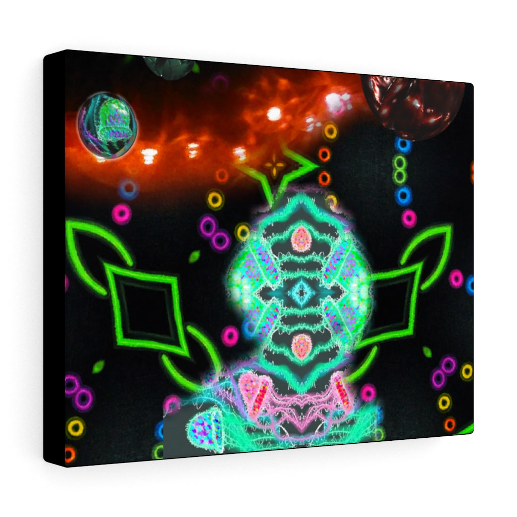 Space Child Stretched Canvas