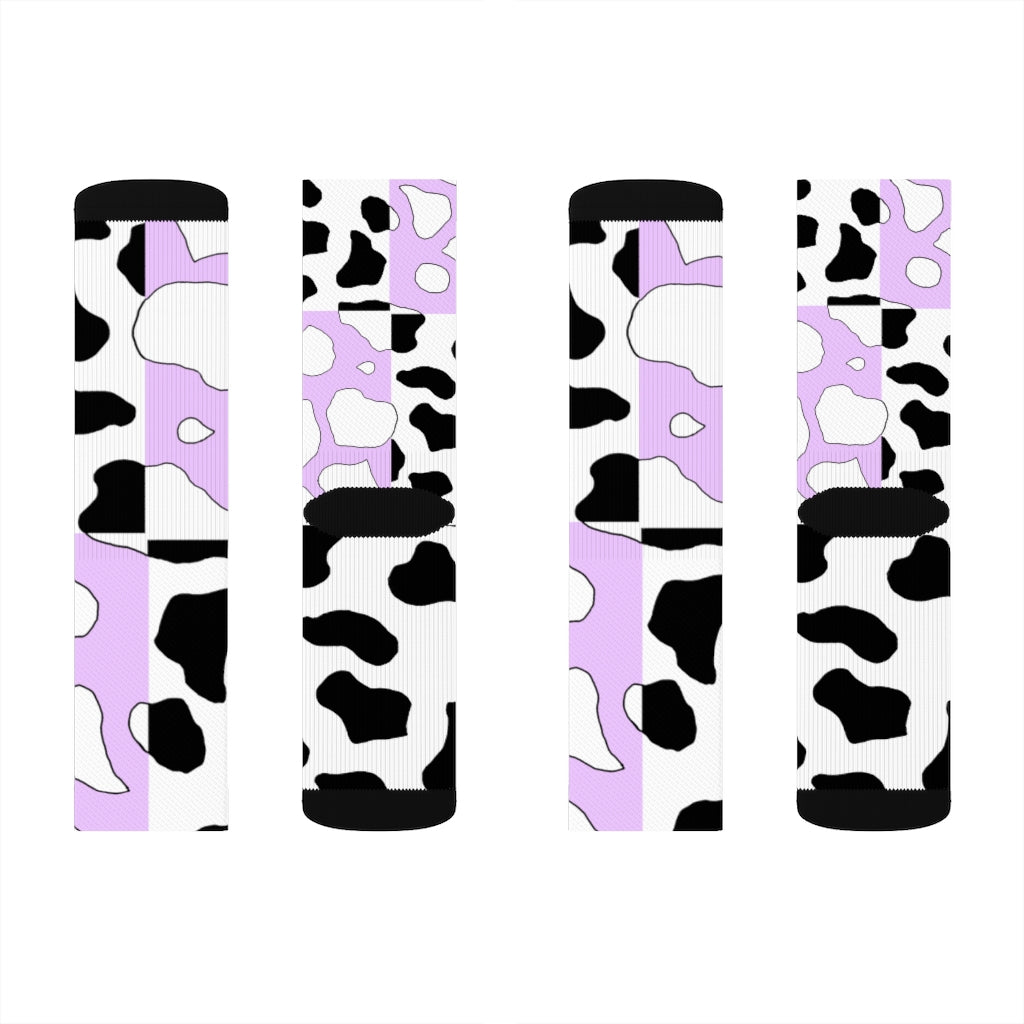 Softboi Purple Cowboi Sublimation Socks