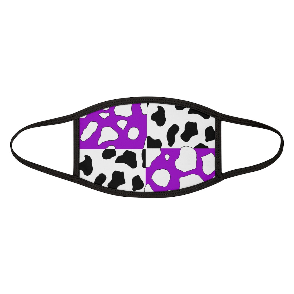 e-boy Purple Cowboi  Mixed-Fabric Face Mask