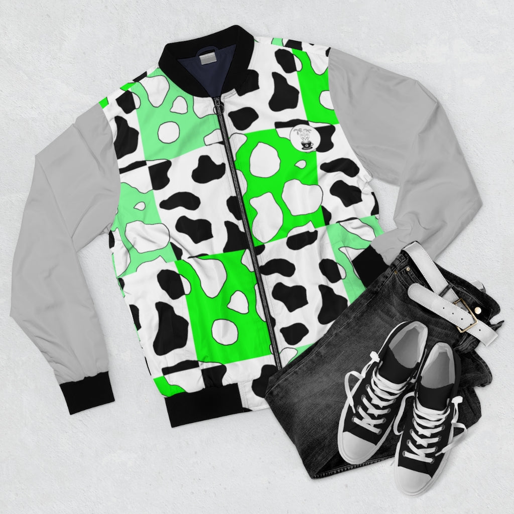 Cowboi Green Bomber Jacket