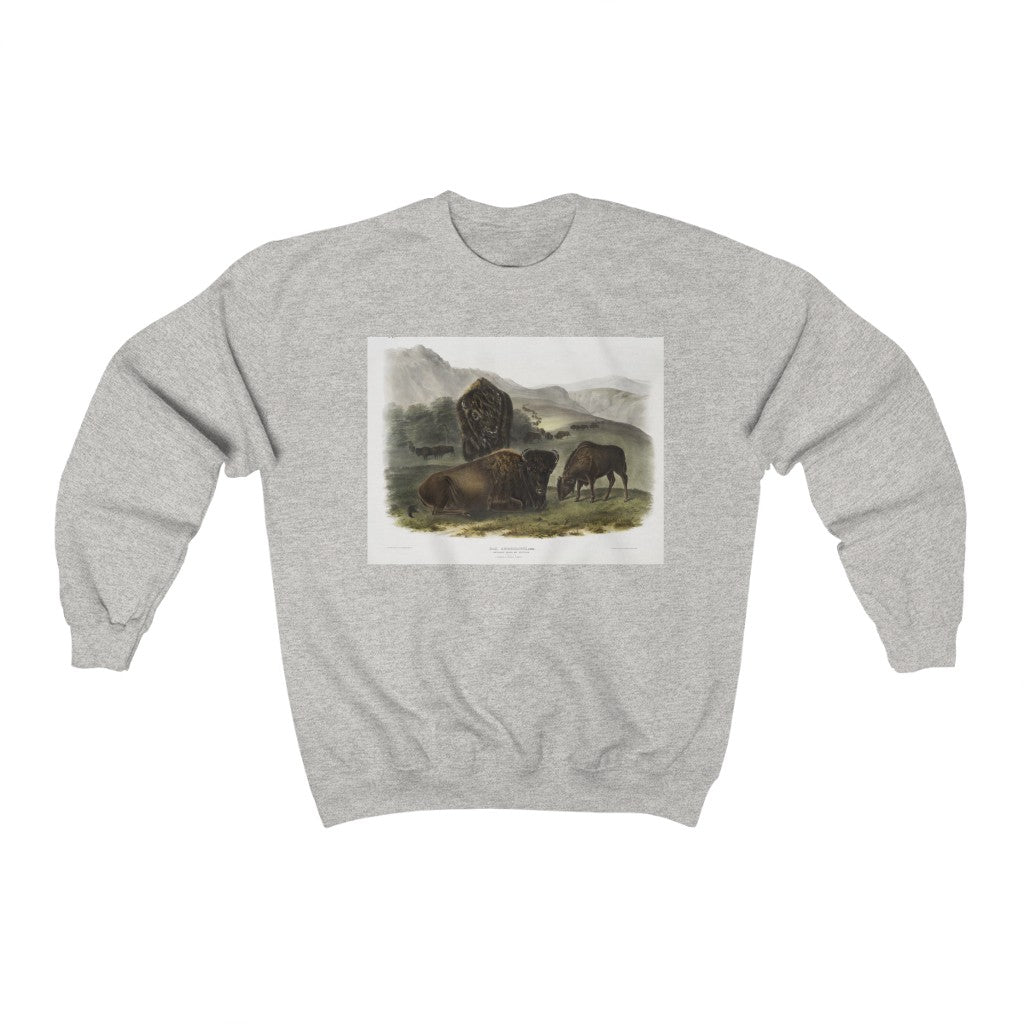 bison zoology Crewneck Sweatshirt