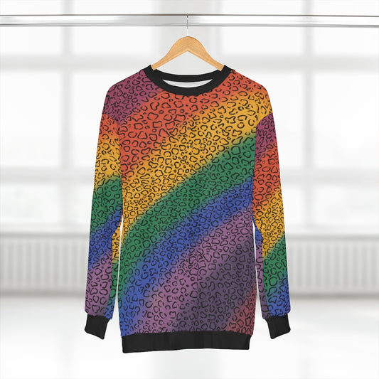 Rainbow Cheetah Sweatshirt