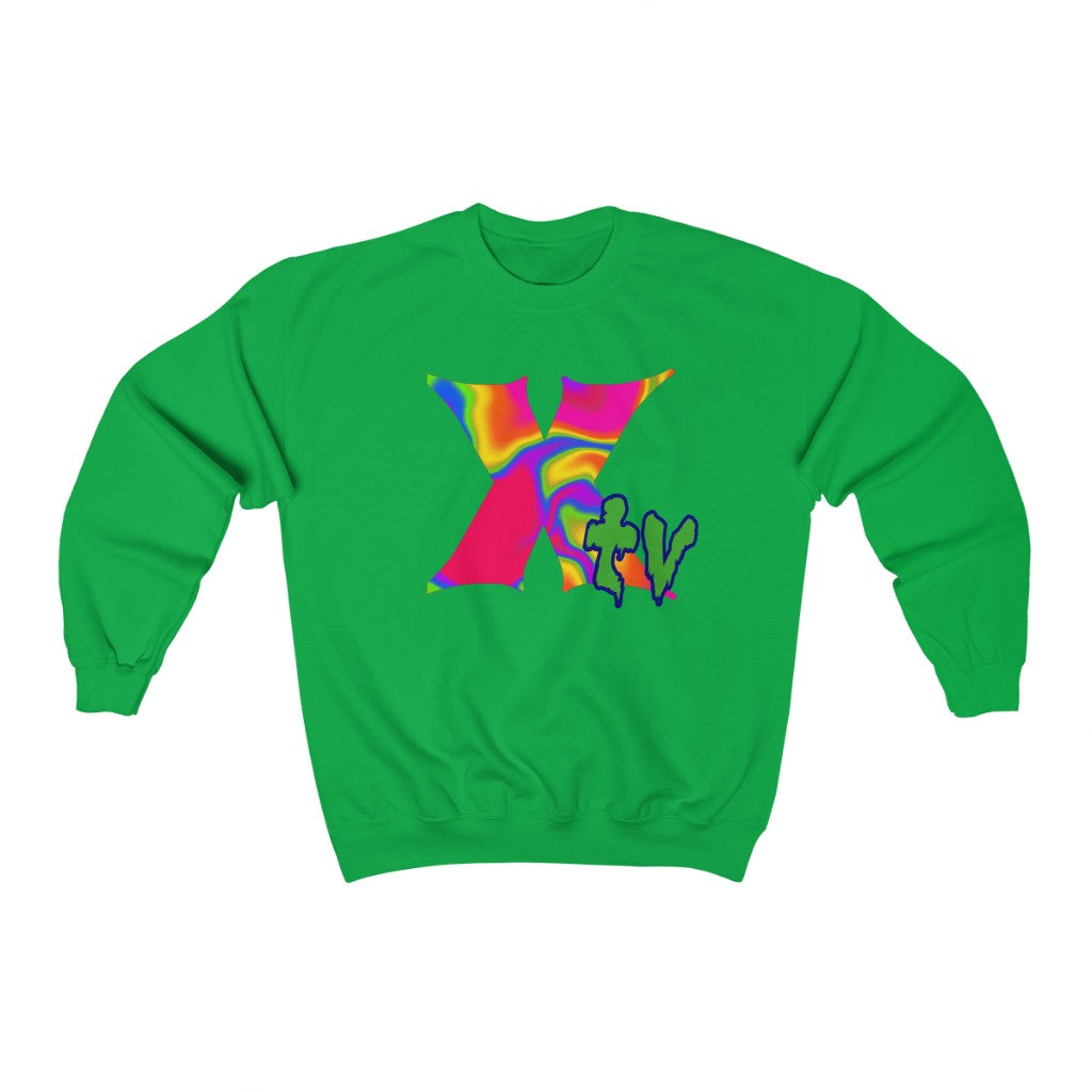 neon Xtv logo Crewneck Sweatshirt