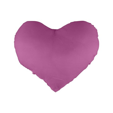 daddys boy pink 16" Premium Heart Shape Cushion