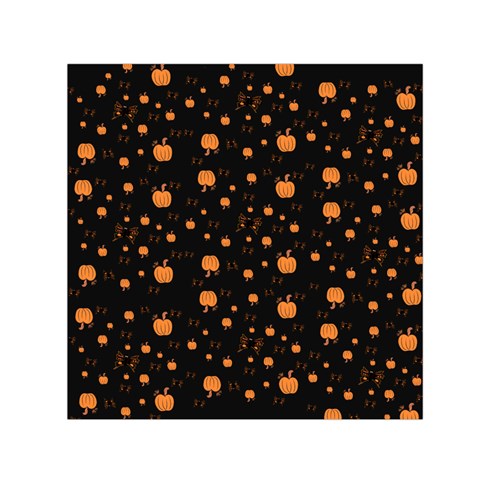 monarch pumpkin Small Satin Scarf