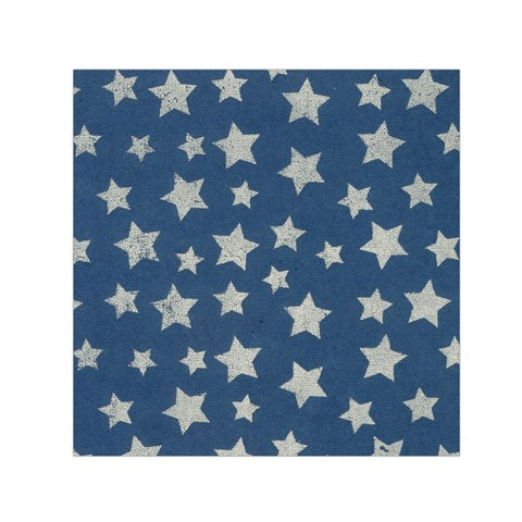 denim stars Small Satin Scarf