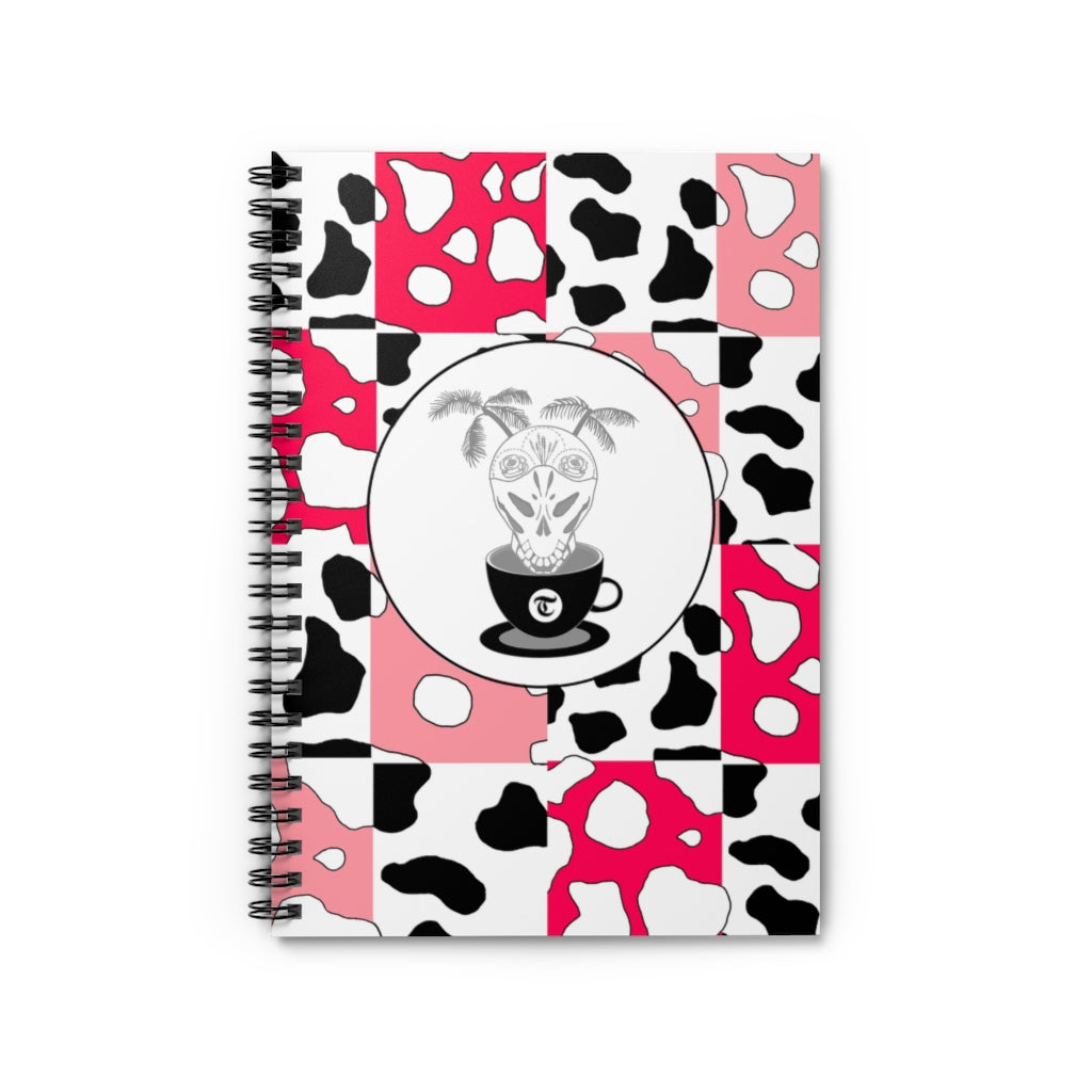 Cowboi Pink Spiral Notebook - Ruled Line