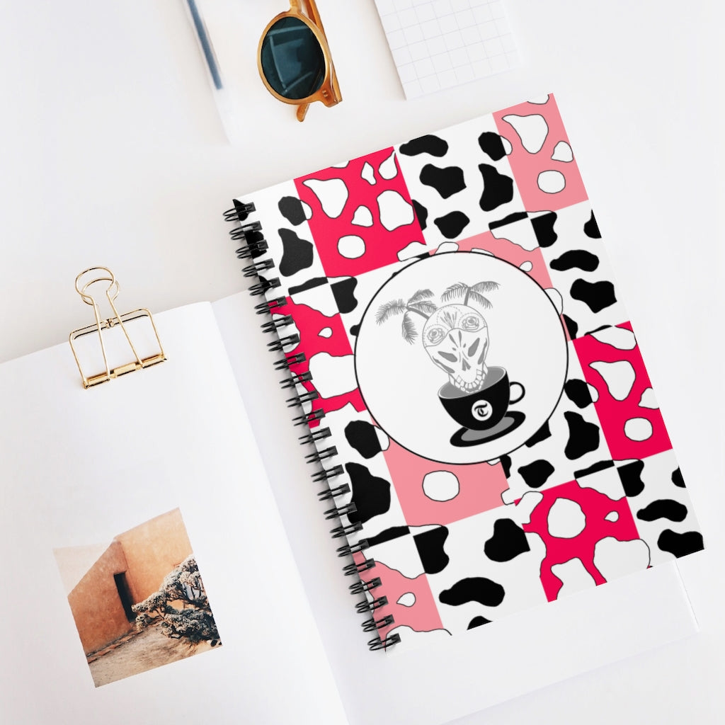Cowboi Pink Spiral Notebook - Ruled Line