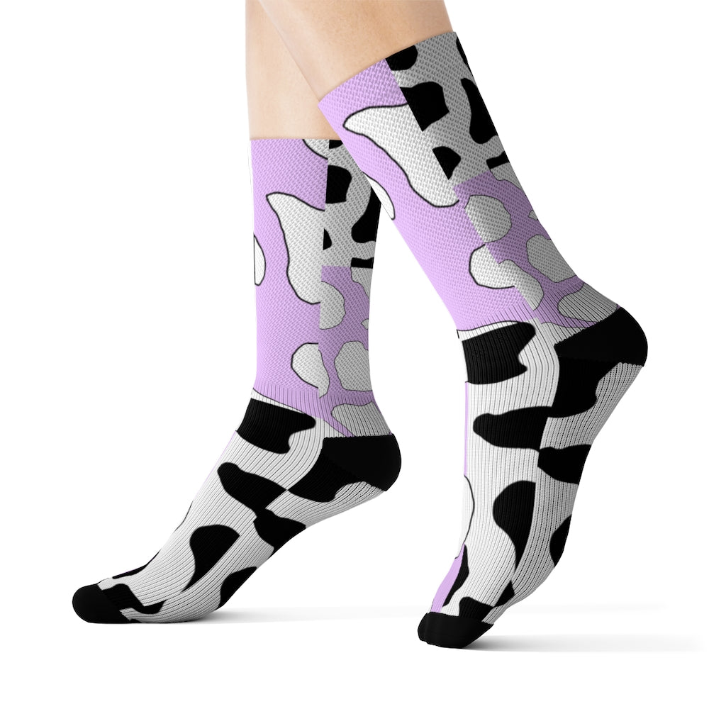 Softboi Purple Cowboi Sublimation Socks