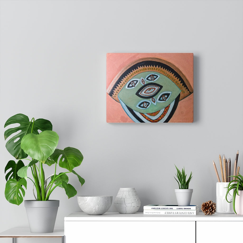 "The eyes in Seven Windows" Canvas Gallery Wraps