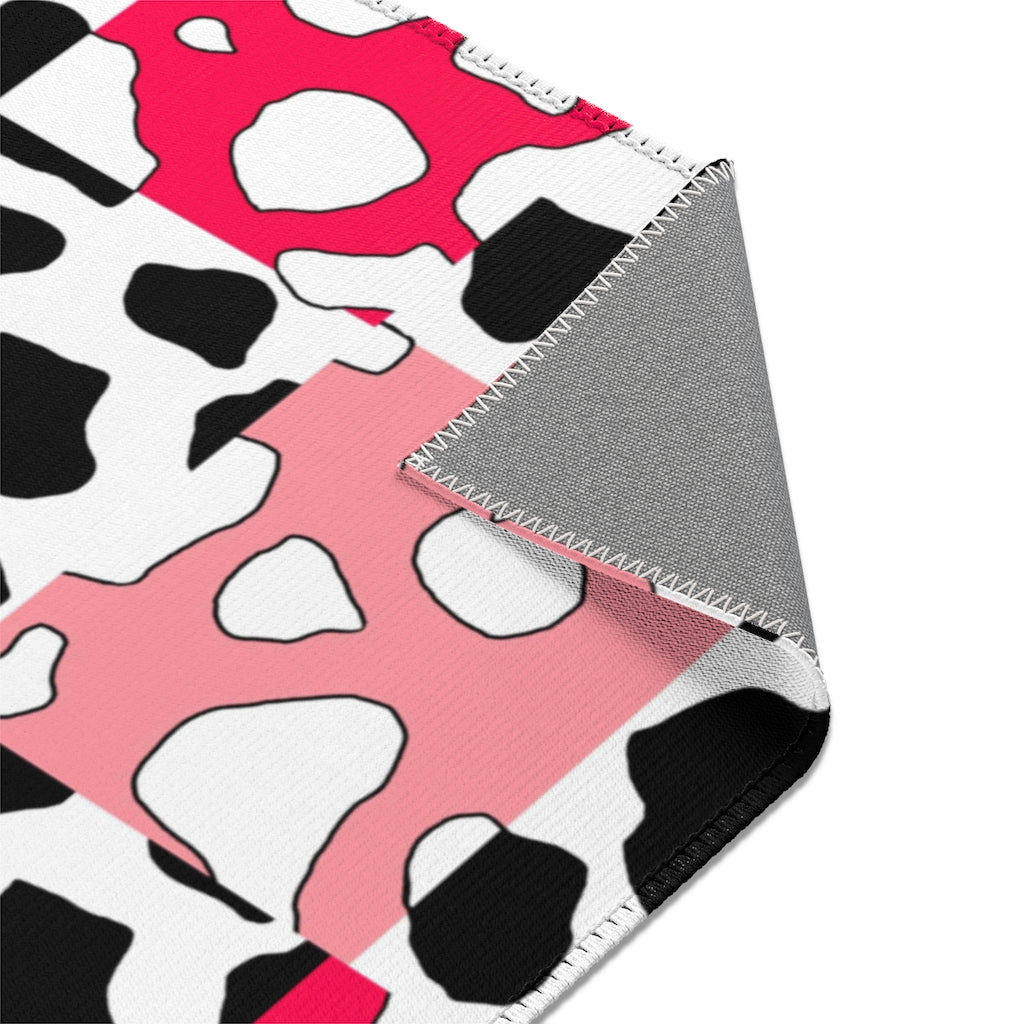 Cowboi Pink Area Rugs