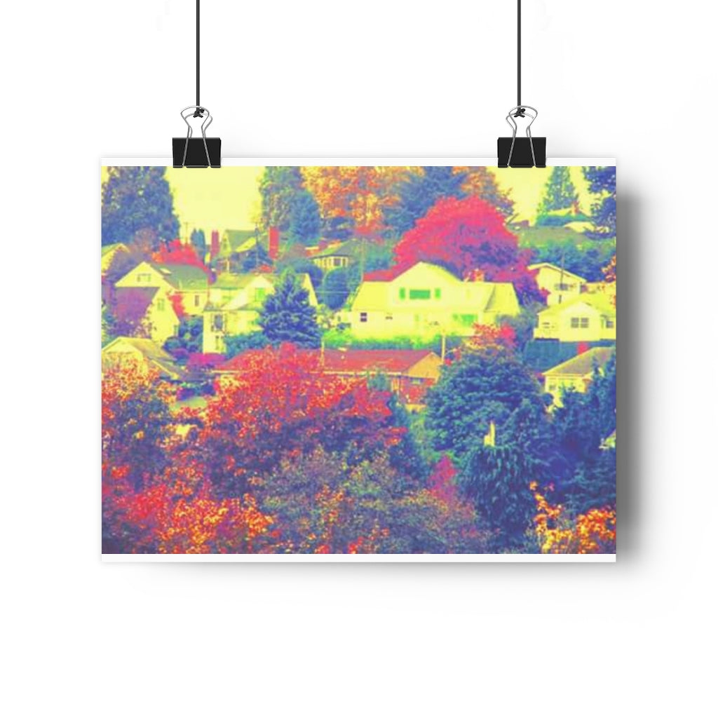 Autumn From The East Window Giclée Art Print