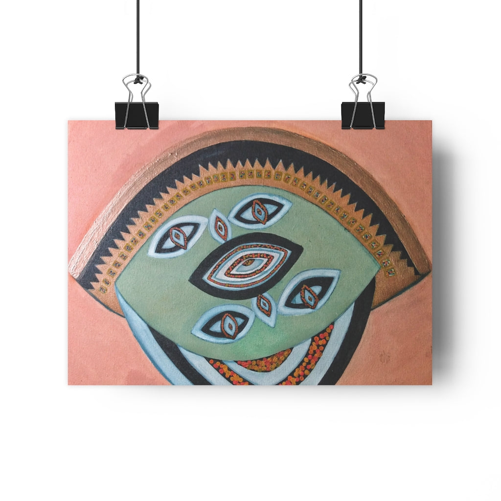 "The Eyes In Seven Windows" Giclée Art Print