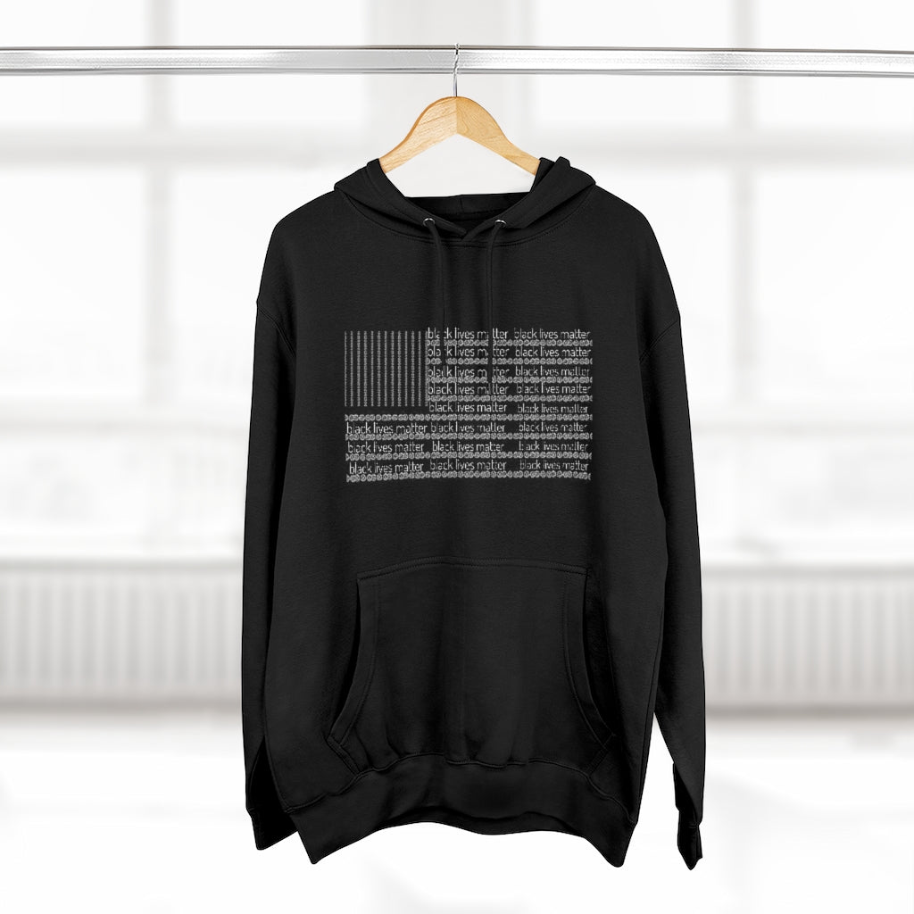BLM Flag Pullover Hoodie