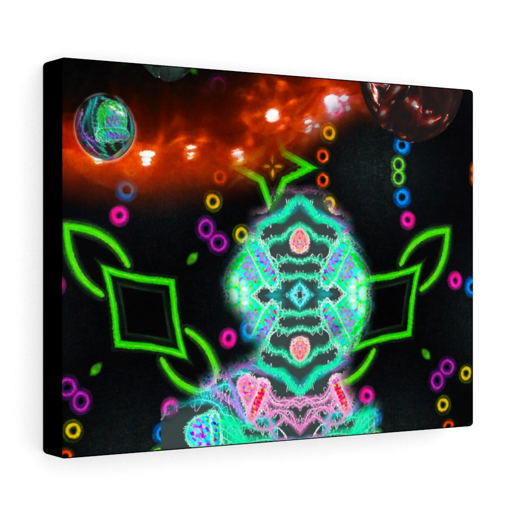 Space Child Stretched Canvas