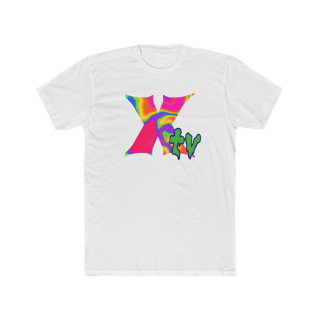 Neon Xtv Logo Cotton Crew Tee