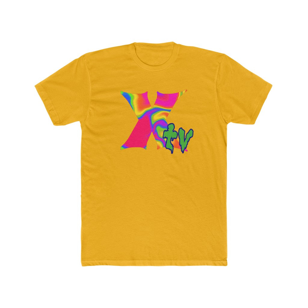 Neon Xtv Logo Cotton Crew Tee
