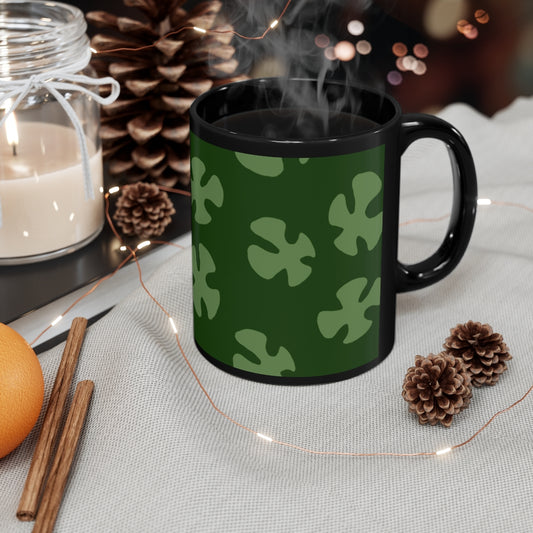 Green Beach Camo mug 11oz
