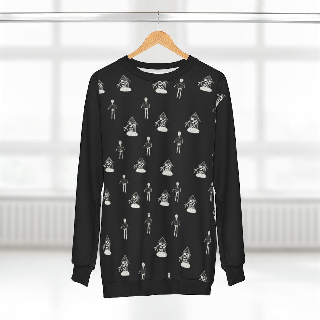 hawaiian skeleton Sweatshirt