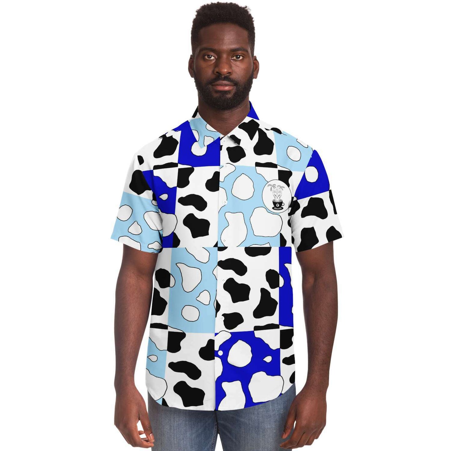 Blue cowbois Sophomore Sleeve Shirt
