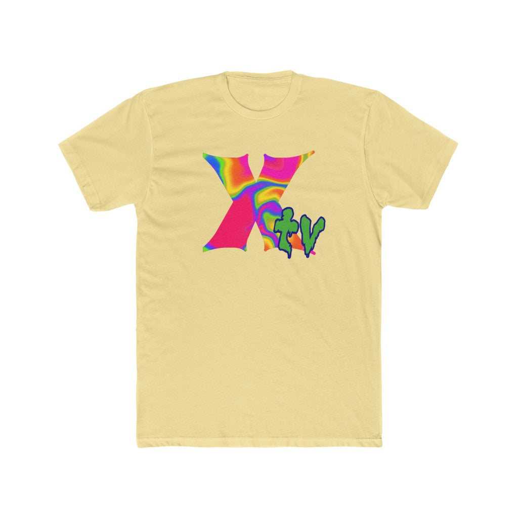 Neon Xtv Logo Cotton Crew Tee