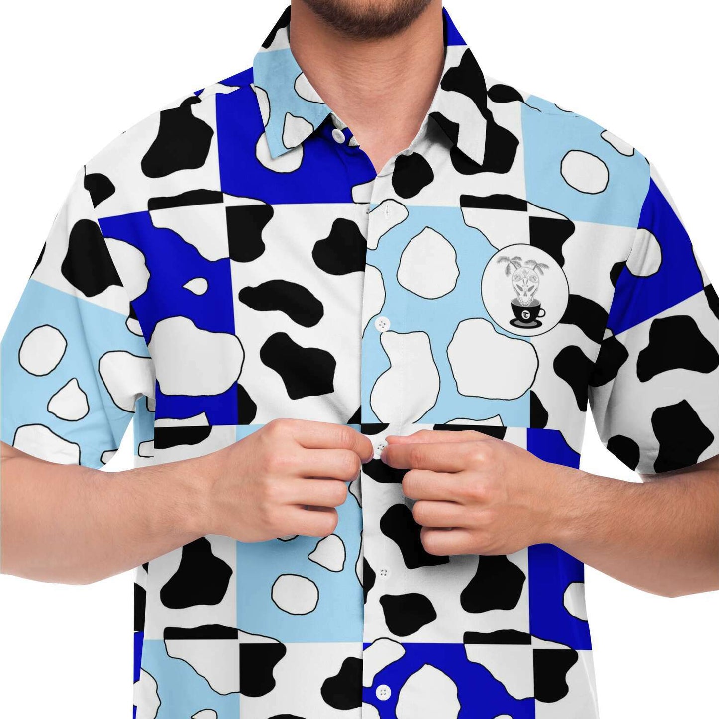 Blue cowbois Sophomore Sleeve Shirt