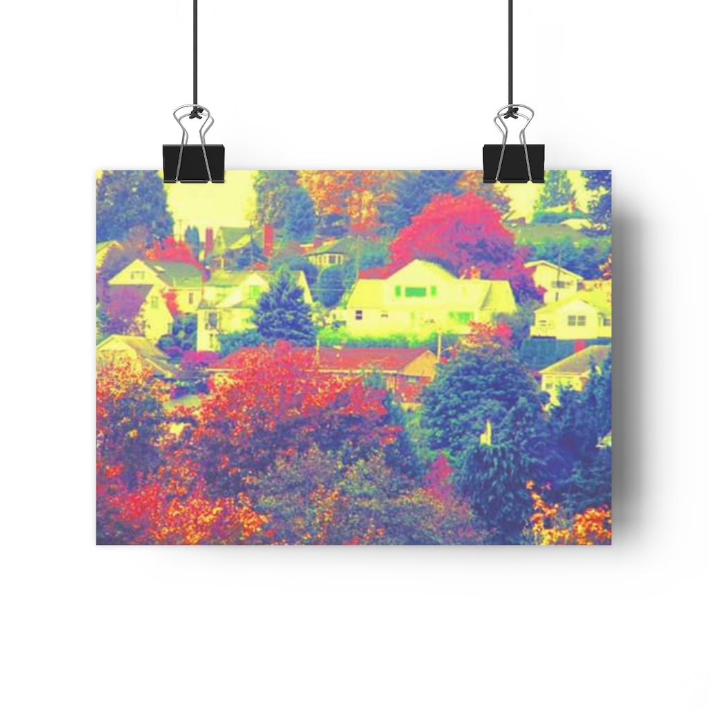 Autumn From The East Window Giclée Art Print