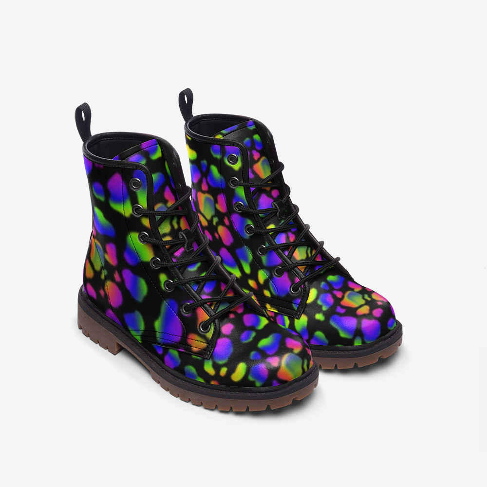 Dark Lava Lamp Leather Lightweight boots MT