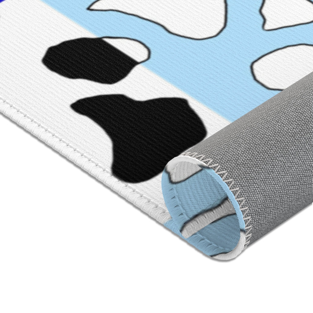 Cowboi Blue Area Rugs