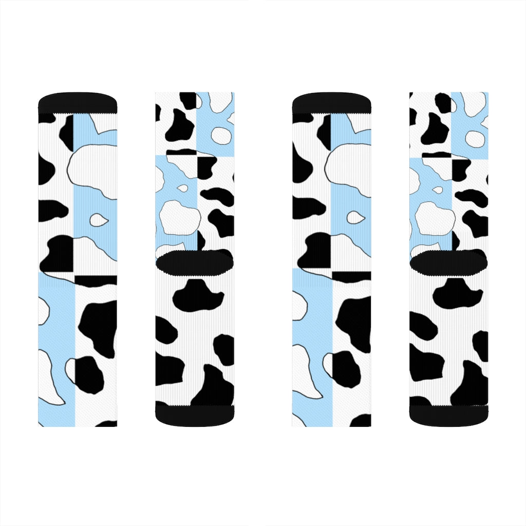 Softboi Blue Cowboi Sublimation Socks