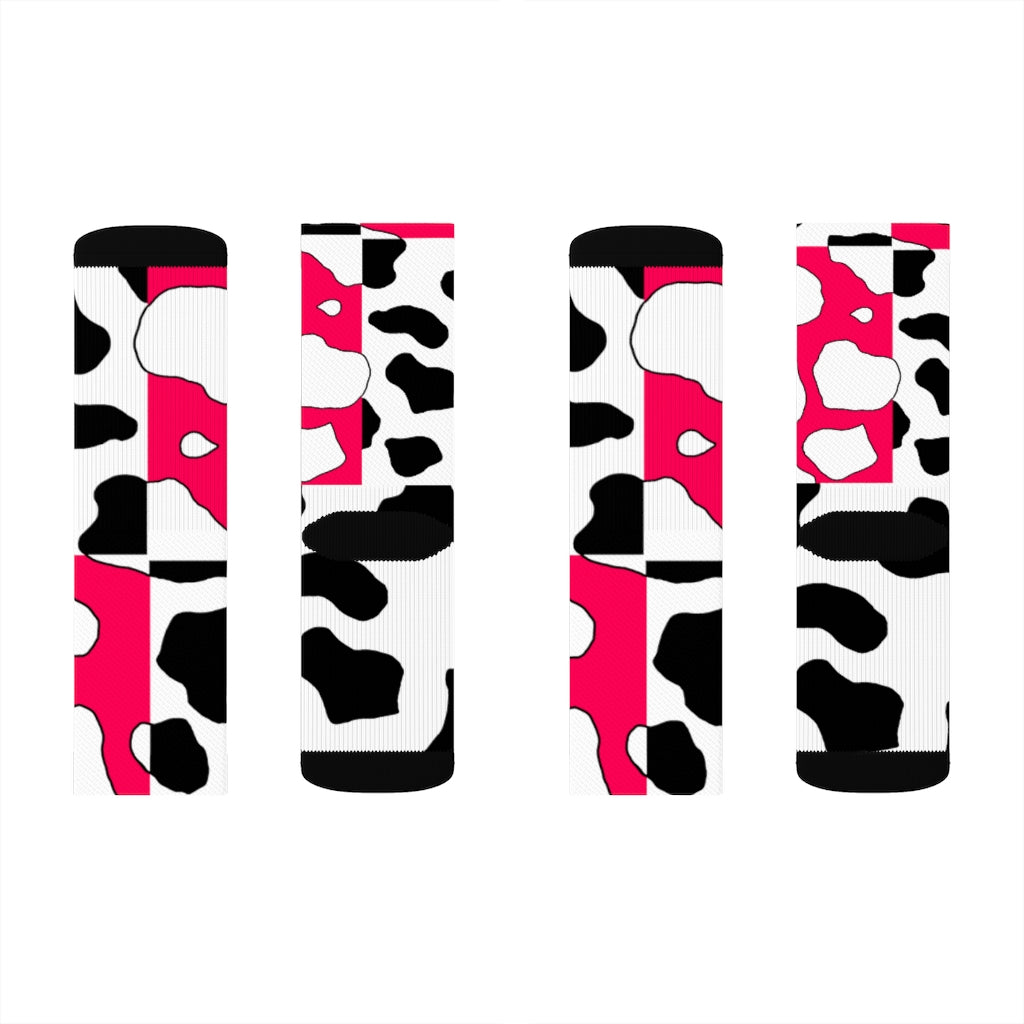 e-boi Pink Cowboi Sublimation Socks