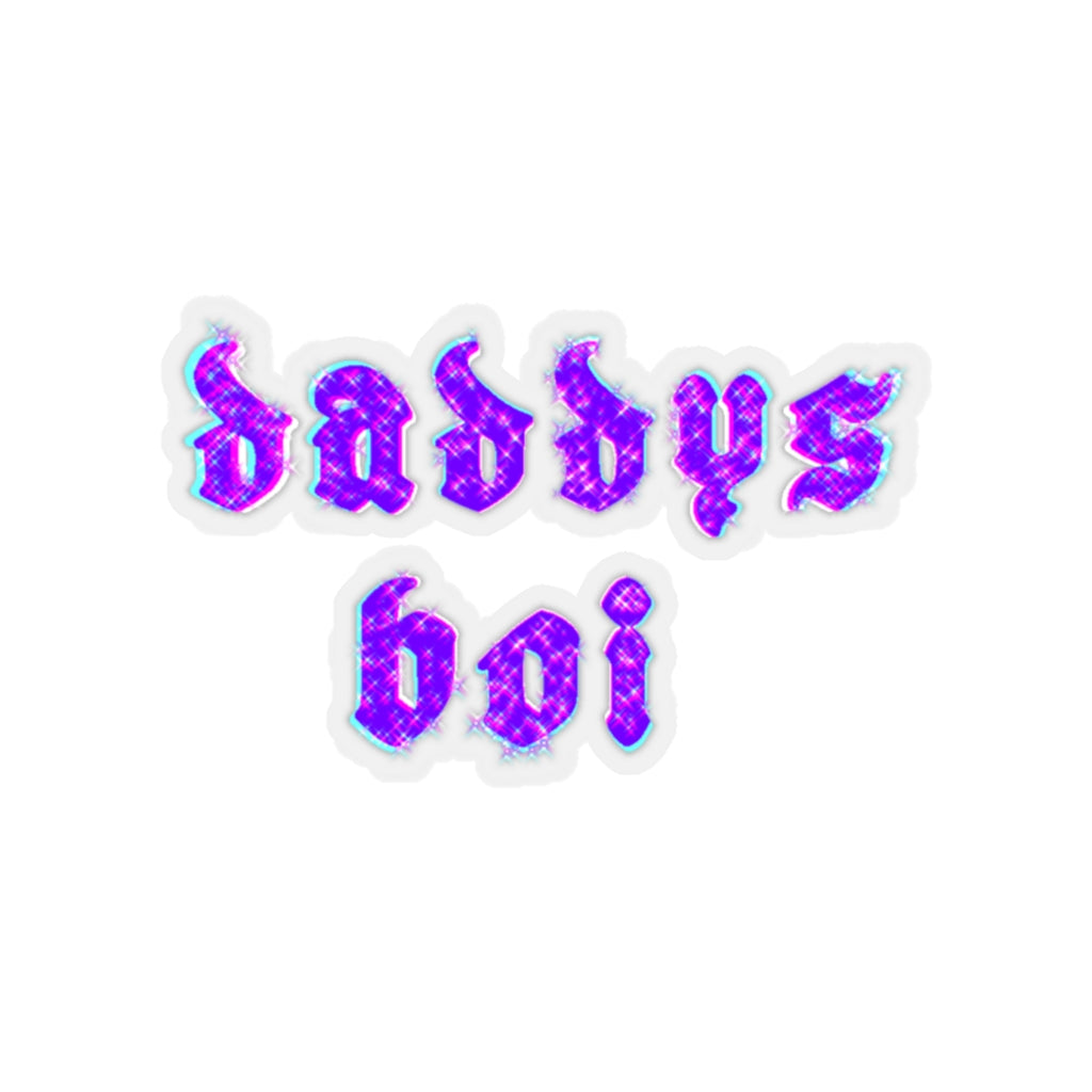 Daddys Boi Kiss-Cut Stickers