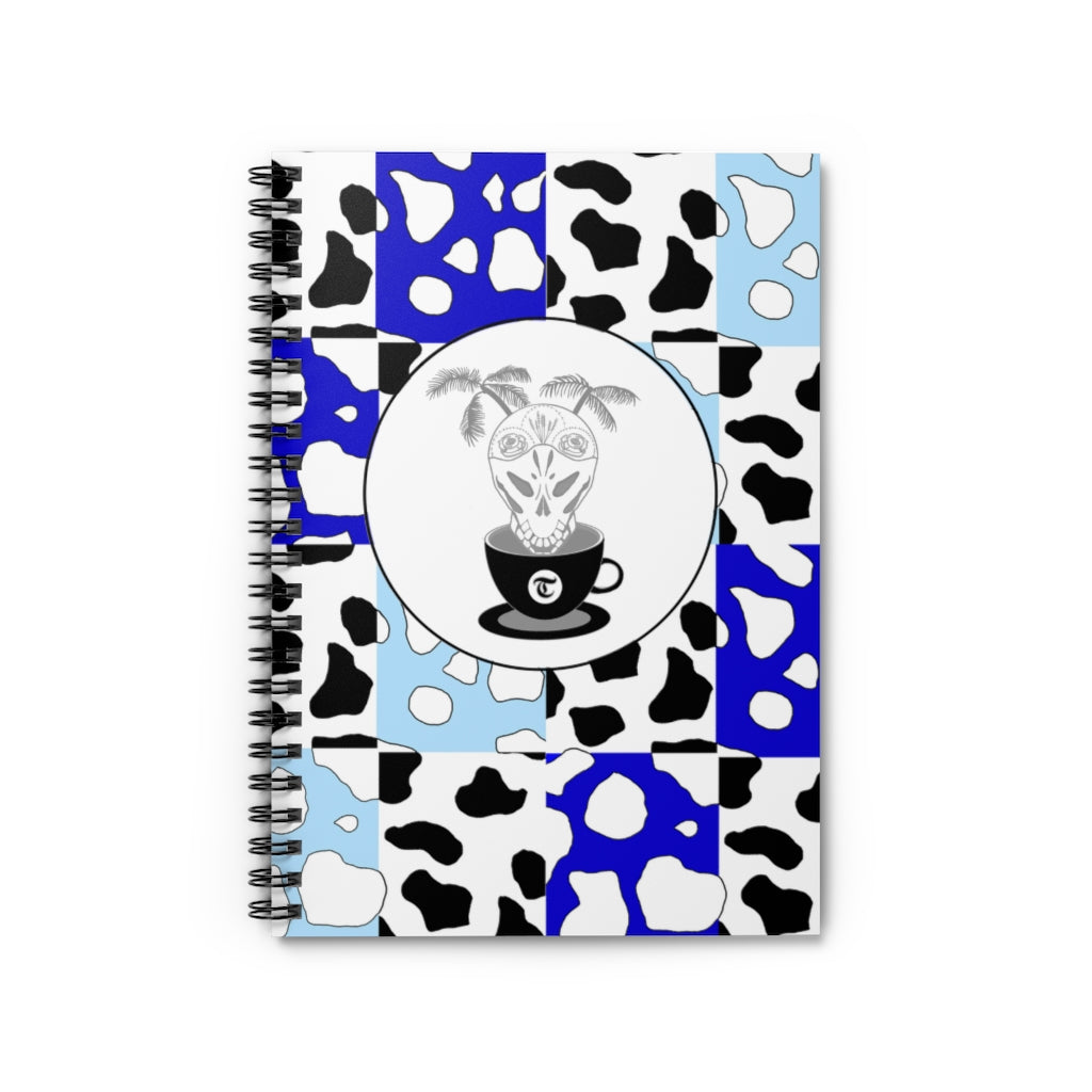 Cowboi Blue Spiral Notebook - Ruled Line