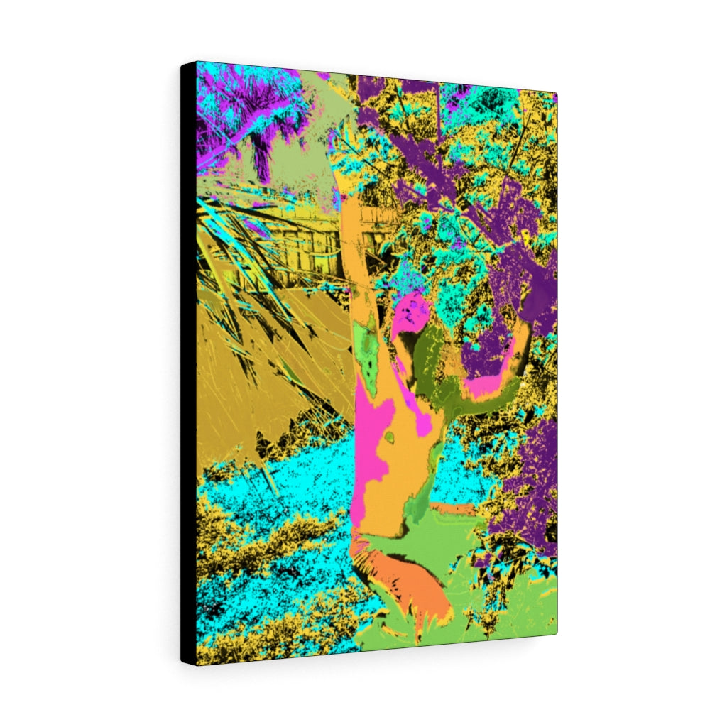 The Palm Fairy Stretched Canvas