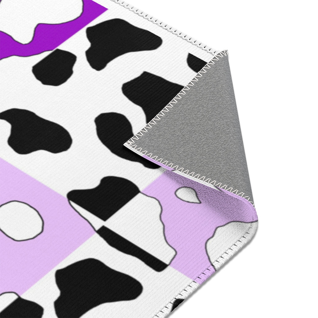 Cowboi Purple Area Rugs