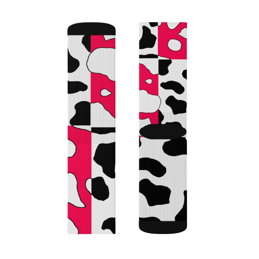 e-boi Pink Cowboi Sublimation Socks
