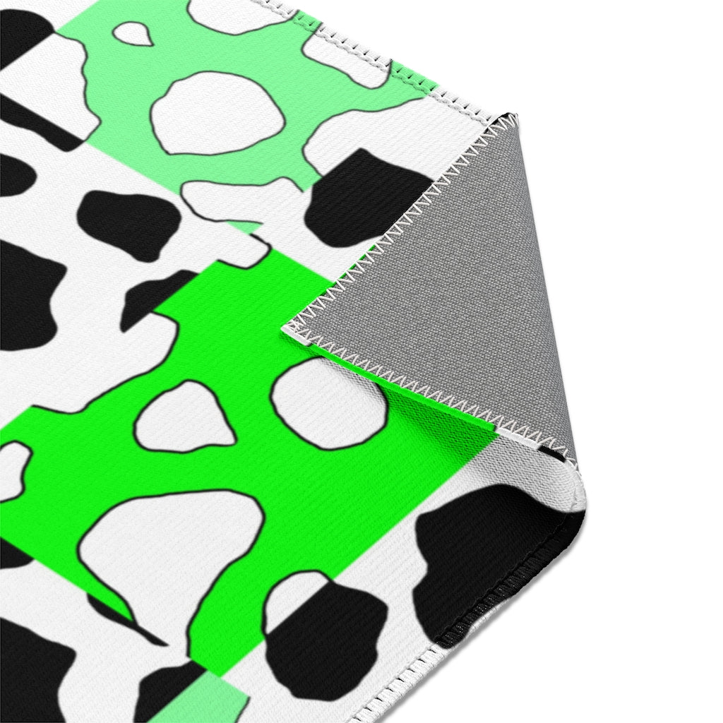 Cowboi Green Area Rugs